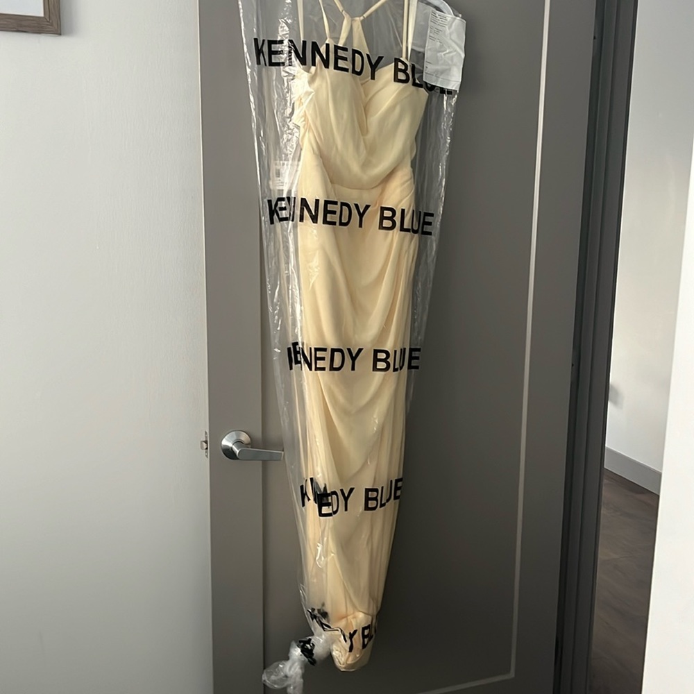 Never worn bridesmaid dress - color: buttercup